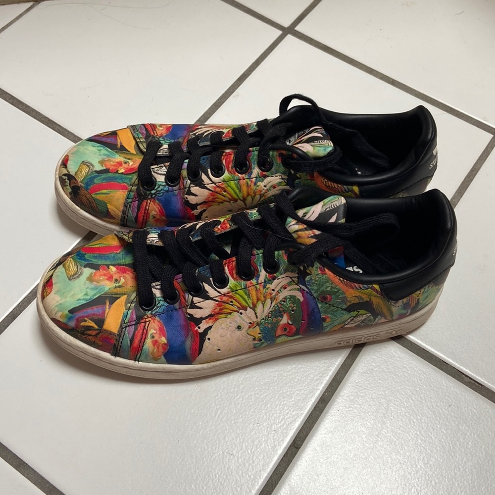 Adidas Stan Smith x Farm original collab (tropical birds)